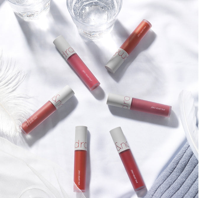 ROMAND ZEROGRAM MATT LIPSTICK - DUSTY PINK & ADORABLE #CHARISCELEB