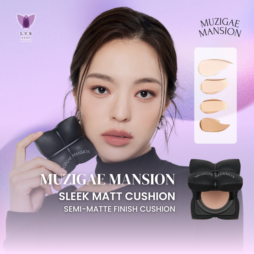 MUZIGAE MANSION Sleek Matt Cushion + REFILL - LVS Shop