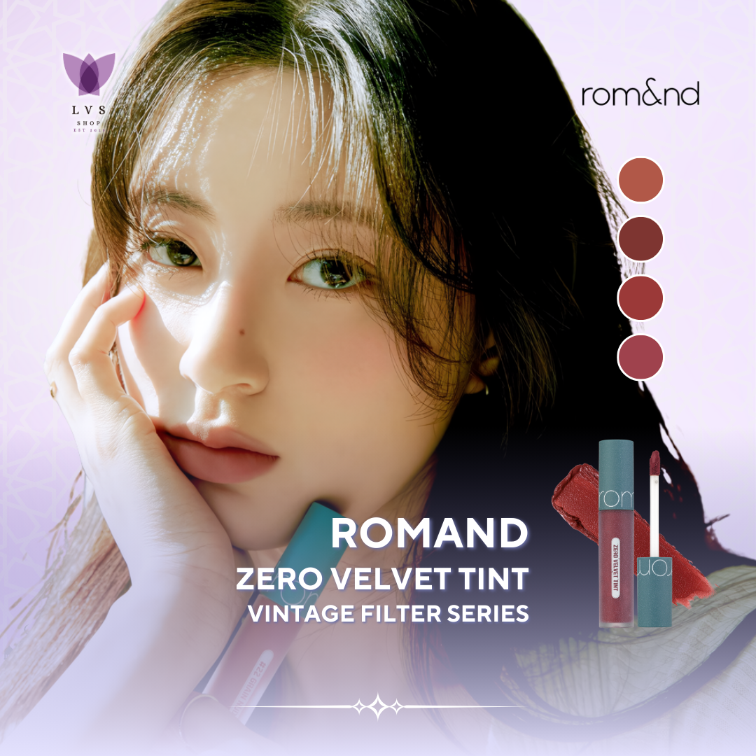 ROMAND Zero Velvet Tint Vintage Filter (4 Colors)