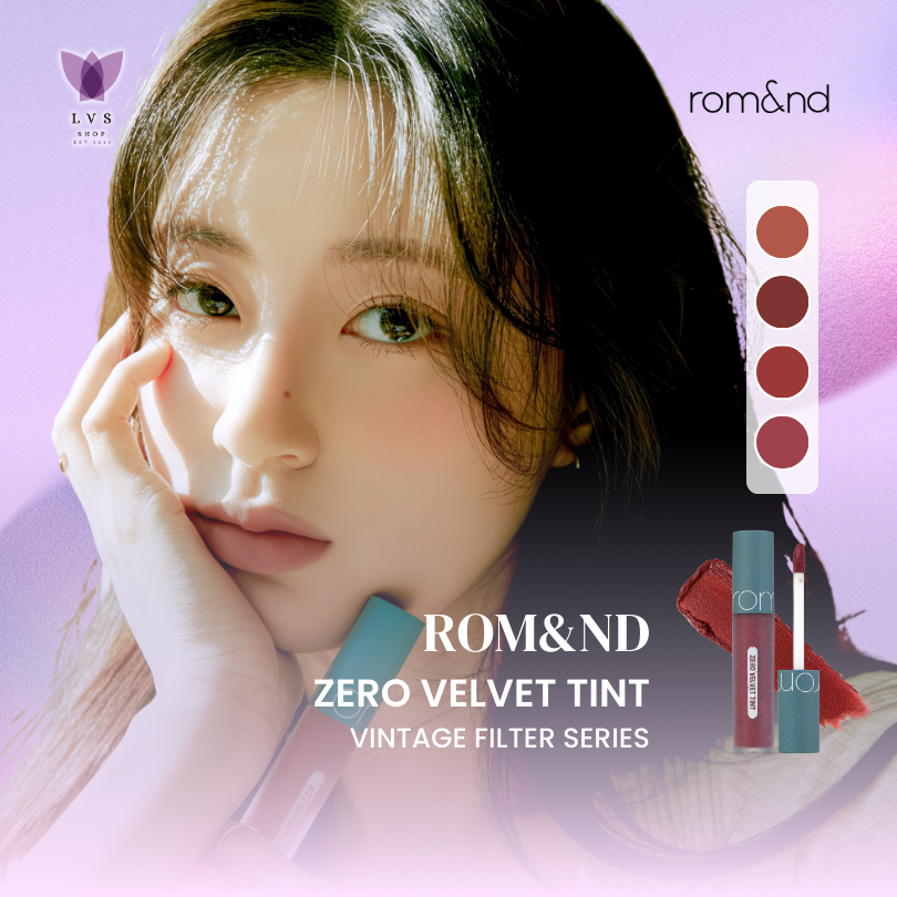 ROMAND Zero Velvet Tint Vintage Filter (4 Colors)