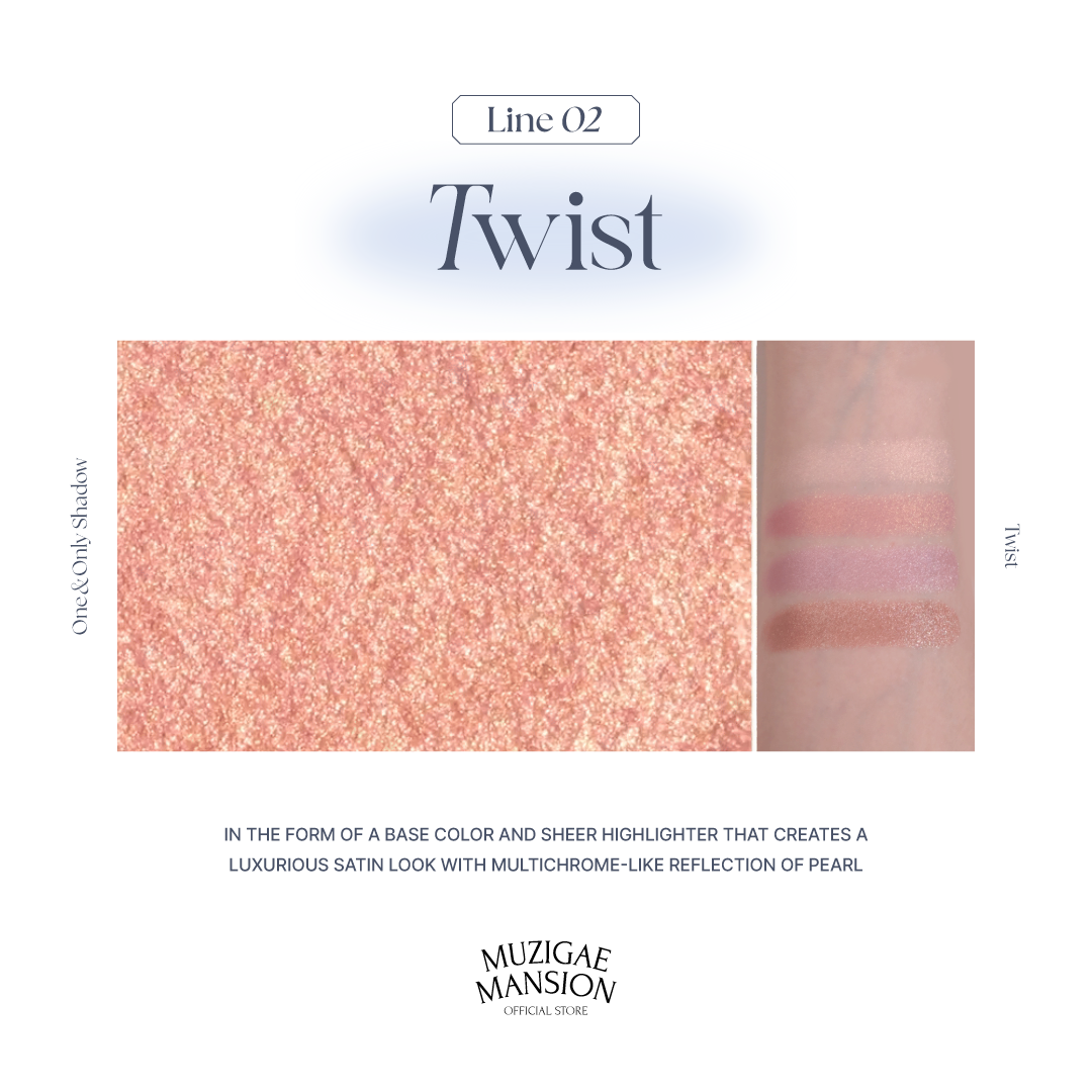 MUZIGAE MANSION One & Only Shadow Twist - LVS Shop