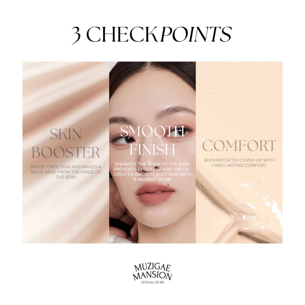 MUZIGAE MANSION Sleek Matt Cushion + REFILL - LVS Shop