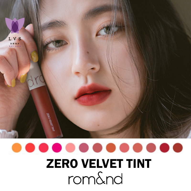 Romand Zero Velvet Tint 11 Colors Lvs Shop Official