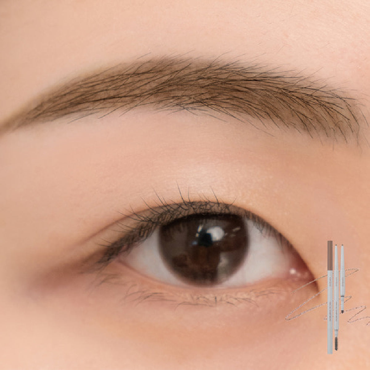 ROMAND Han All FLAT/SHARP Eyebrows (6 Colors)