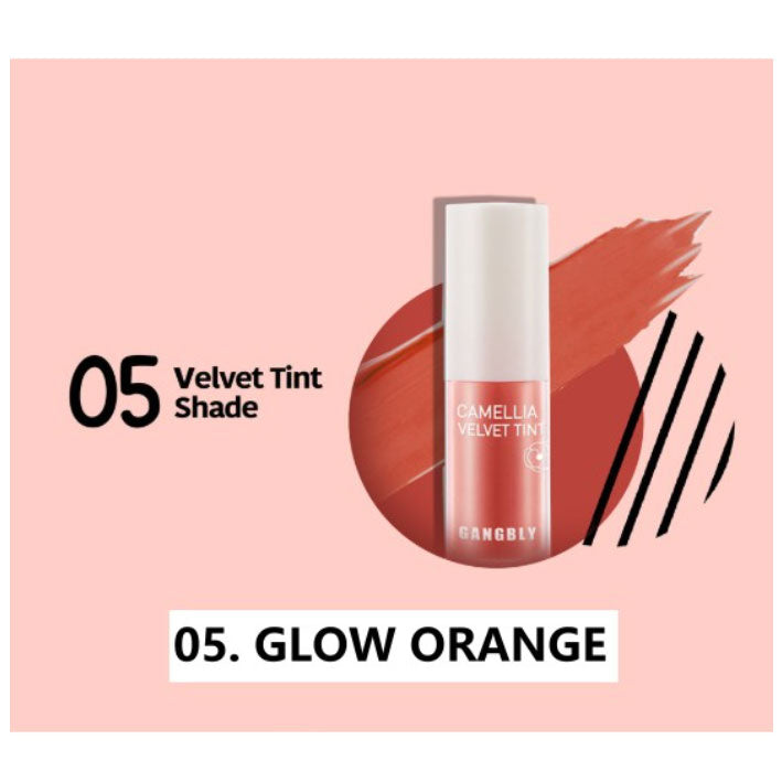 GANGBLY CAMELIA VELVET TINT GLOSSY LIP NUTRITION ORIGINAL PRODUK KOREA(1PC) - LVS SHOP