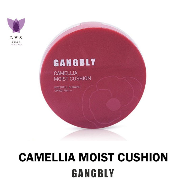 GANGBLY CAMELIA MOIST CUSHION SHADE 21 & 23 ORIGINAL PRODUK DARI KOREA - LVS SHOP