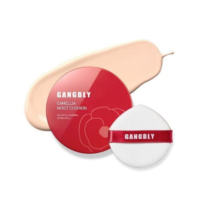 GANGBLY CAMELIA MOIST CUSHION SHADE 21 & 23 ORIGINAL PRODUK DARI KOREA - LVS SHOP