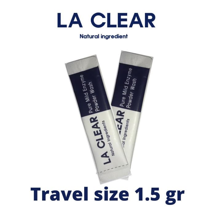 La Clear - Pure Mild Enzyme Powder Facial Wash (Travel Size 10 pcs) - LVS SHOP