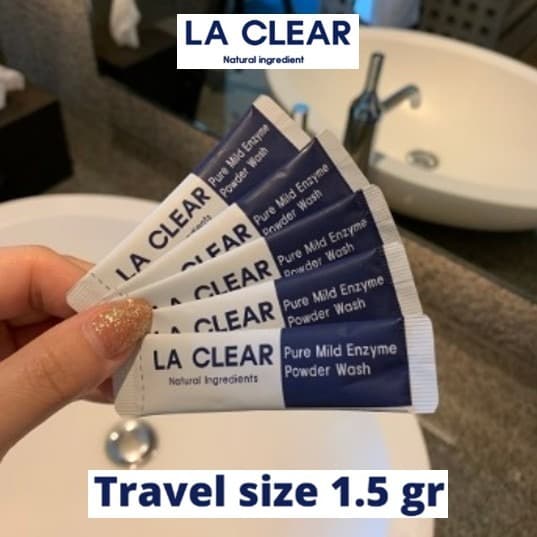 La Clear - Pure Mild Enzyme Powder Facial Wash (Travel Size 10 pcs) - LVS SHOP