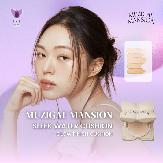 MUZIGAE MANSION Sleek Water Cushion | Cushion Glow/ Dewy Finish - LVS Shop