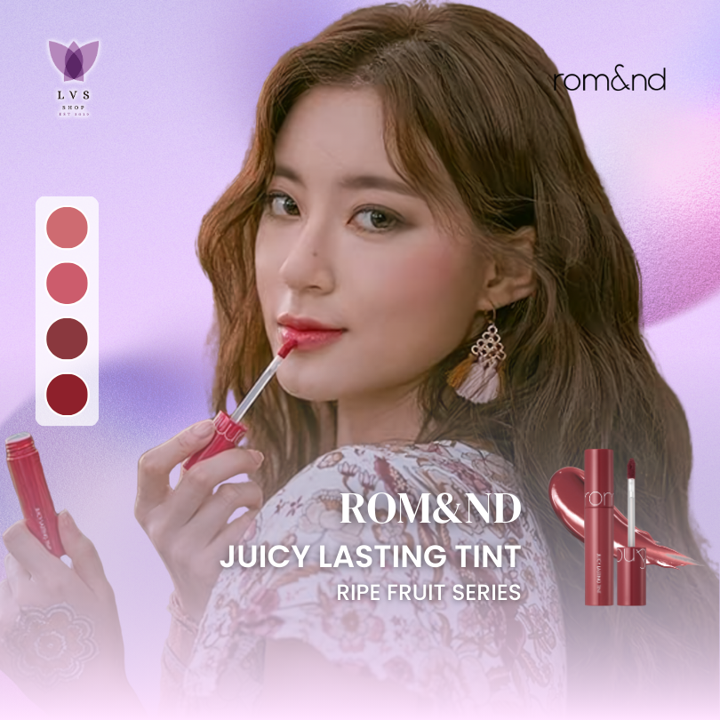 ROMAND Juicy Lasting Tint Ripe Fruit (6 Colors)