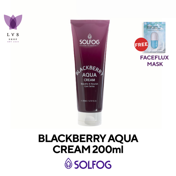 [SOLFOG] Blackberry Aqua Cream 200ml - LVS Shop