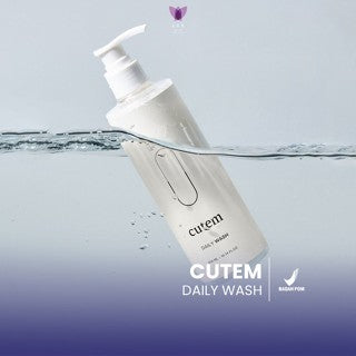 CUTEM Daily Wash (300ml) | Face & Body Wash For Sensitive and Dry Skin Types - LVS Shop