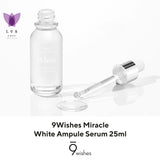 9Wishes Miracle White Ampule Serum 25ml - LVS Shop
