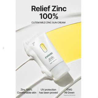 CUTEM Mild Zinc Sun Cream - LVS Shop