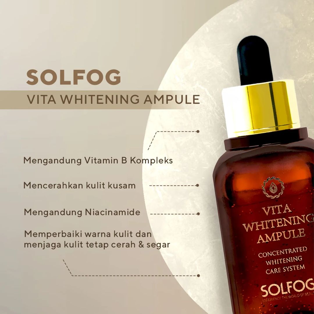 [NEAR ED] SOLFOG Vita Whitening Ampule (50ml)