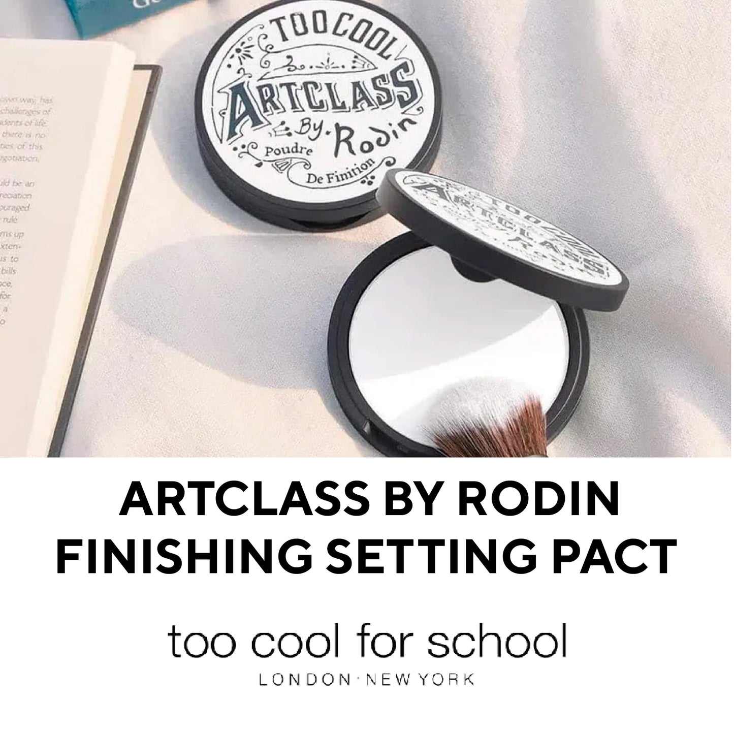 TOO COOL FOR SCHOOL Artclass By Rodin Finish Setting Pact (4 gr)