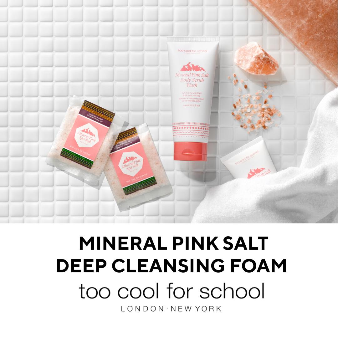 TOO COOL FOR SCHOOL Mineral Pink Salt Deep Cleansing Foam (150ml)