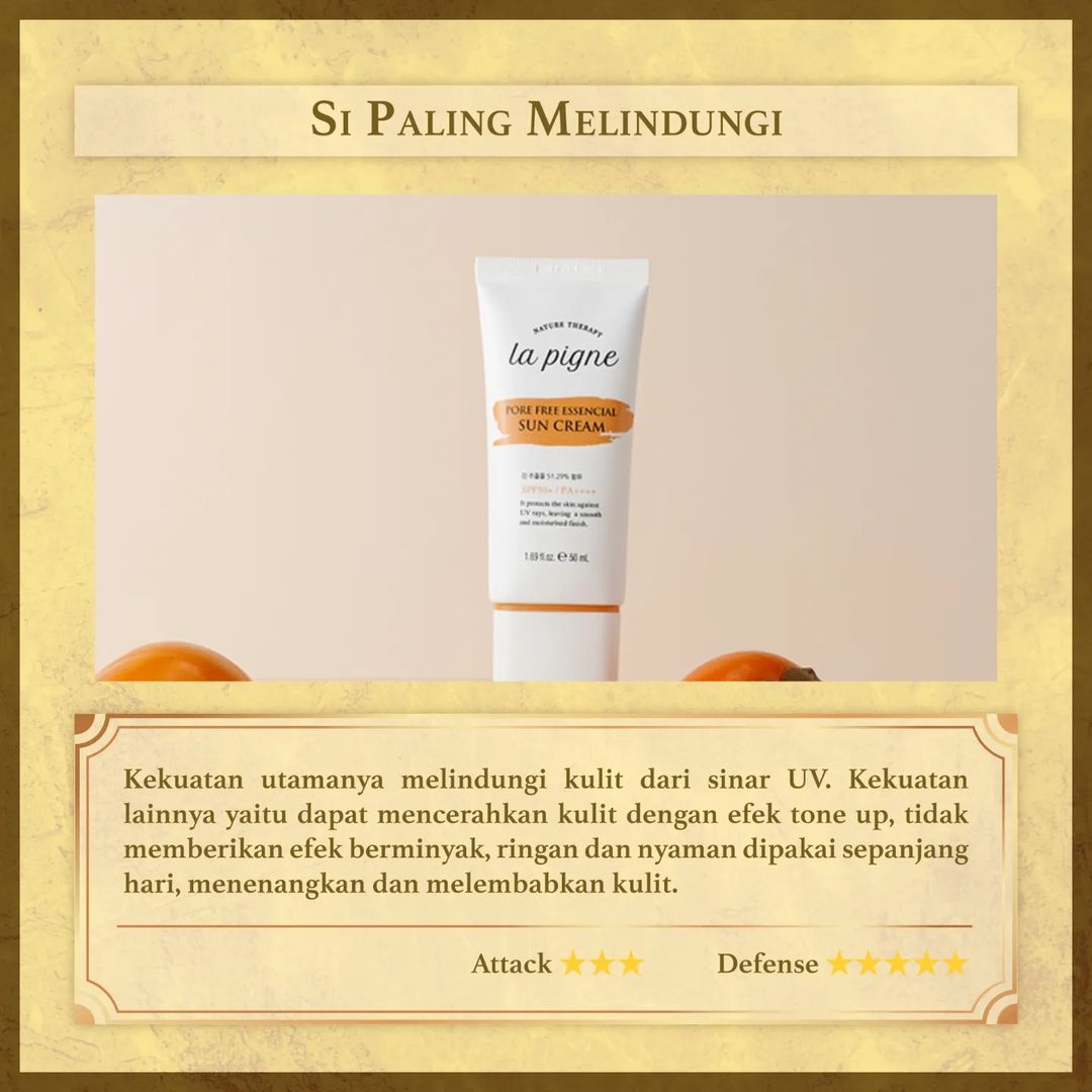 LAPIGNE Pore Free Essencial Sun Cream SPF 50+/PA++++ (50ml)