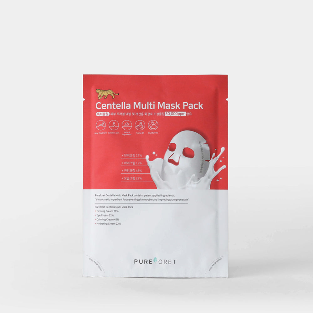 PUREFORET Centella Multi Mask Pack (1pcs)