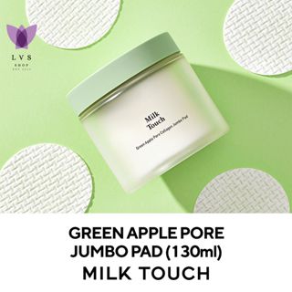 MILK TOUCH Green Apple Pore Collagen Jumbo Pad (130ml)