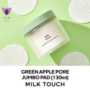 Milk Touch Green Apple Pore Collagen Jumbo Pad (130ml) - LVS Shop