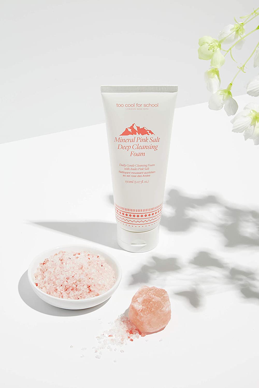 Too Cool For School - Mineral Pink Salt Deep Cleansing Foam (150ml) LVS Shop - LVS SHOP