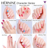 Hernine - Character Gel Nail Sticker - Mochi Gel (18 Varians) LVS Shop - LVS SHOP