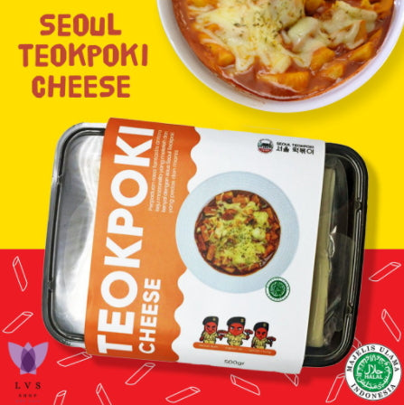 Halal (BPOM) - Seoul Teokpoki original Tteokbokki Tokkpoki / Tokpokki / Topokki Tok-poki_LVS Shop - LVS SHOP