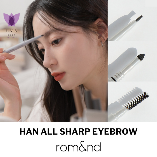 ROMAND Han All Sharp Eyebrow (6 Colors)