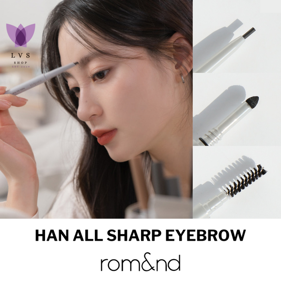 ROMAND - Han All Sharp Eye Brows (6 Colors) LVS Shop