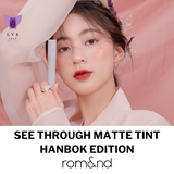 Romand - Hanbok Editions See-Through Matte Tint 5.5g (4 Colors) LVS Shop - LVS SHOP