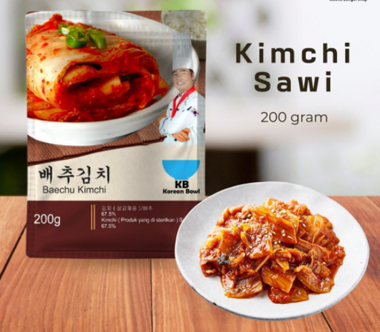 [KB] Baechu Kimchi Sawi Korea (200gram) - LVS SHOP