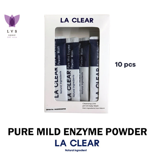 La Clear - Pure Mild Enzyme Powder Facial Wash (Travel Size 10 pcs) - LVS SHOP