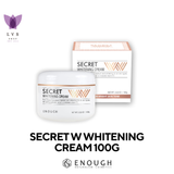 Enough Secret W - Whitening Cream 100ml - LVS Shop