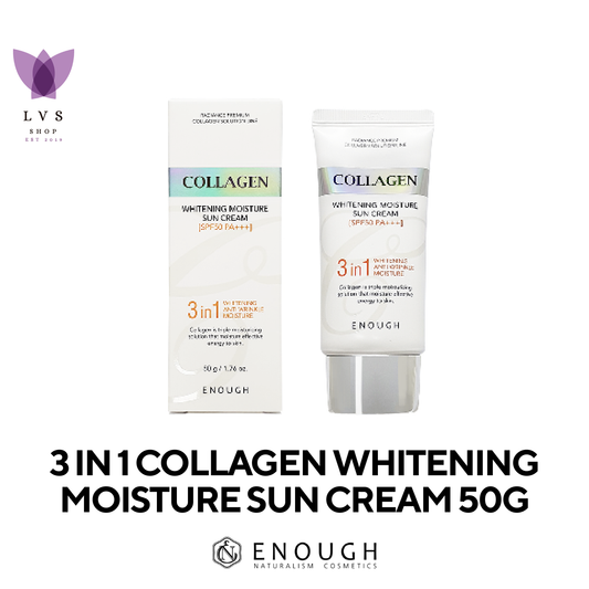 ENOUGH 3in1 Collagen Whitening Moisture Sun Cream SPF 50 PA+++ (50gr)