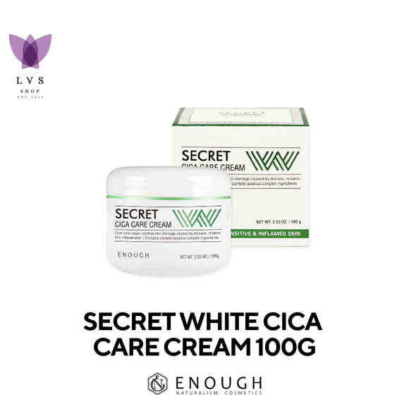 Enough Secret W Cica Cream 100gr - LVS Shop