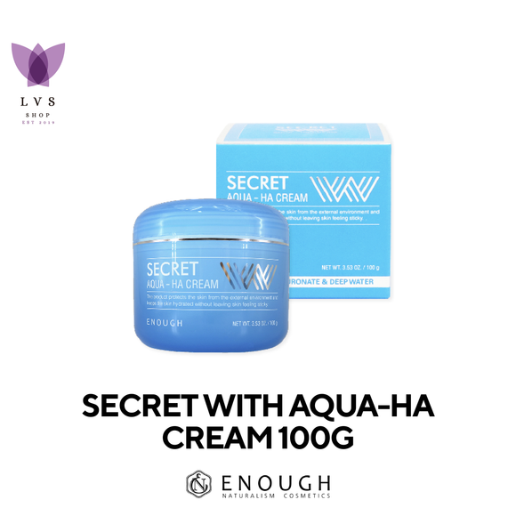 Enough Secret Aqua-HA Cream 100gr - LVS Shop