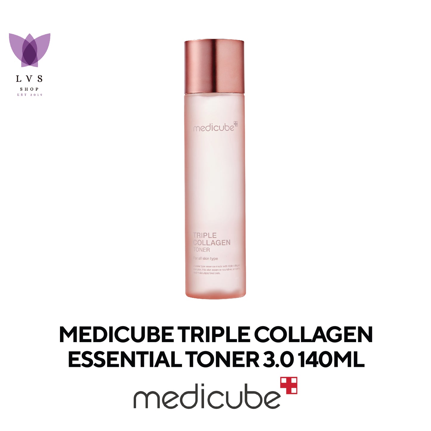 MEDICUBE Triple Collagen Essential Toner 3.0 (140ml)