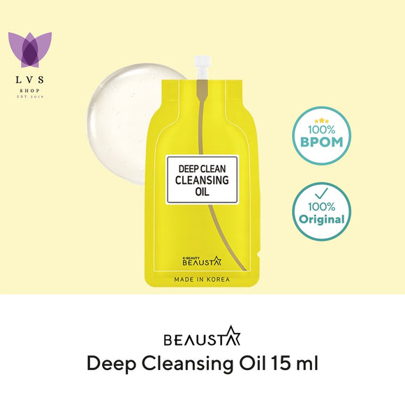 BEAUSTA Deep Cleansing Oil (15ml) - LVS Shop
