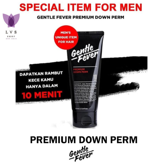 [BPOM & Original] Gentle Fever - Premium Down Perm For Men (100ml) LVS Shop - LVS SHOP