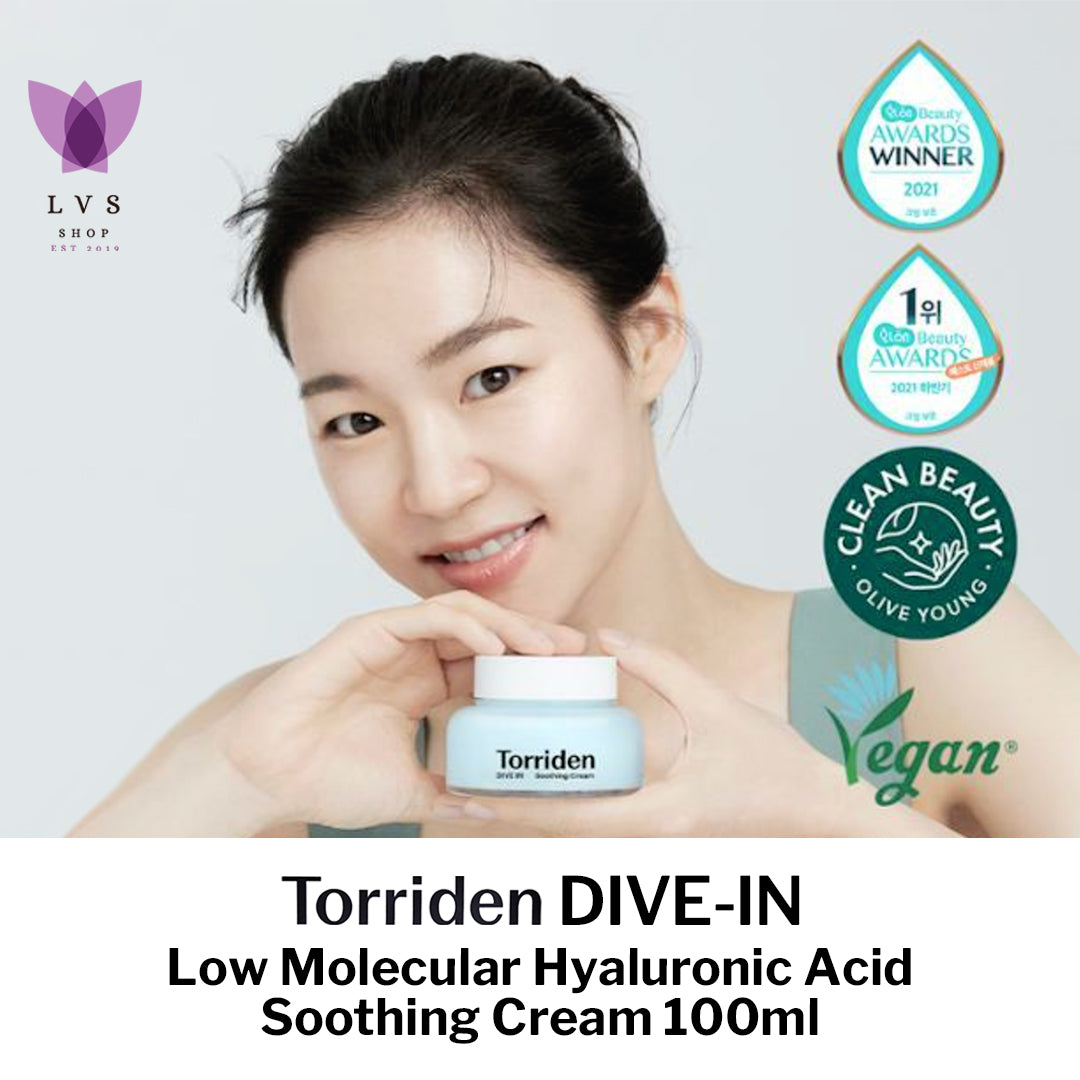 TORRIDEN DIVE-IN Low Molecular Hyaluronic Acid Soothing Cream (100ml)