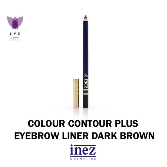 INEZ - Colour Contour Plus Eyebrow Liner Dark Brown (1,3gr) LVS Shop - LVS SHOP