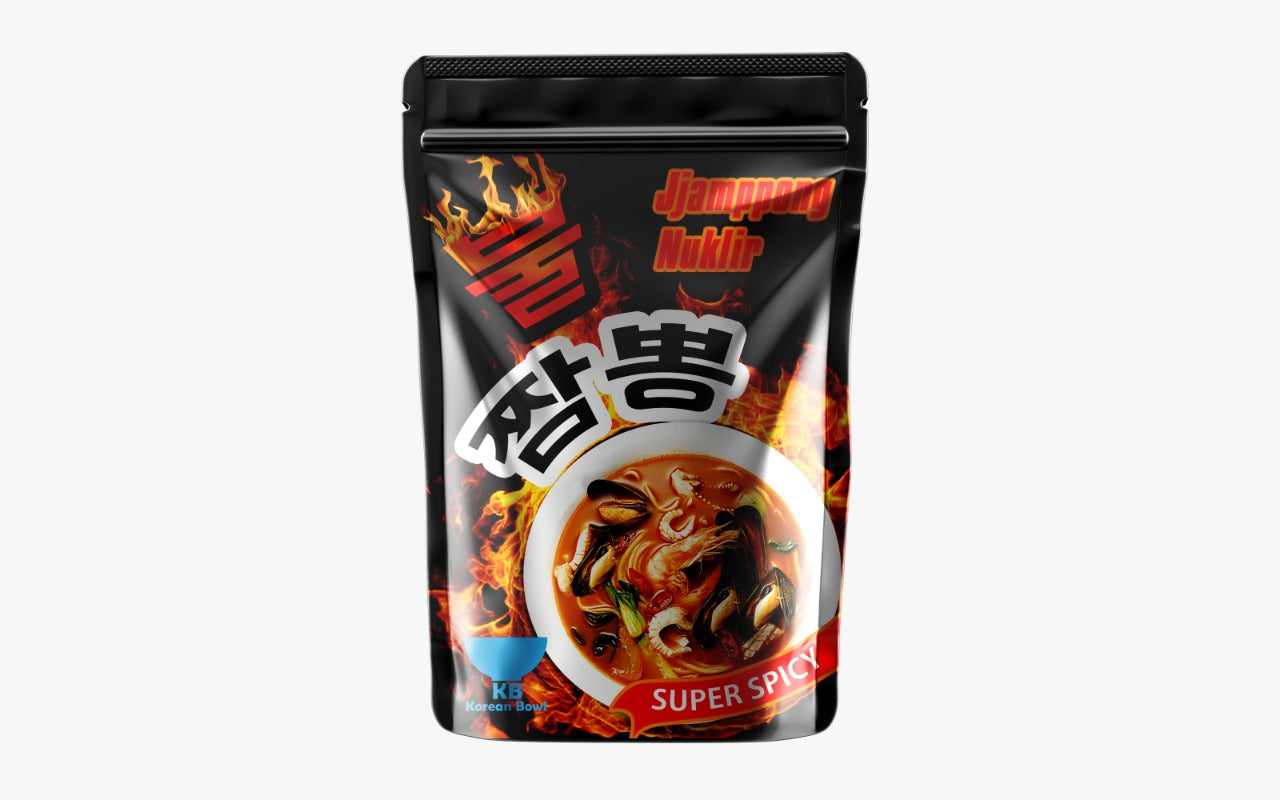 [KB] BUL Jjampong Mie Seafood Pedas Korea ( frozen food ) - LVS SHOP