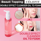 [BPOM Ready Stok] CELEFIT - Double Effect Cleanser Oil To Foam (2 Varians) LVS Shop - LVS SHOP